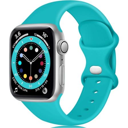 Silikoniranneke yhteensopiva Apple Watch -rannekkeen kanssa 42 45mm