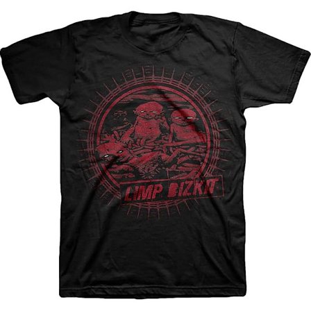 Limp Bizkit Radial Cover Herr Svart T-shirt: