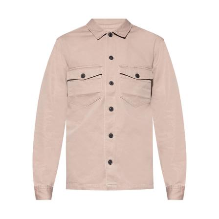 AllSaints, Firebase vintage jacket Beige, Heren, Maat:L,Katoen