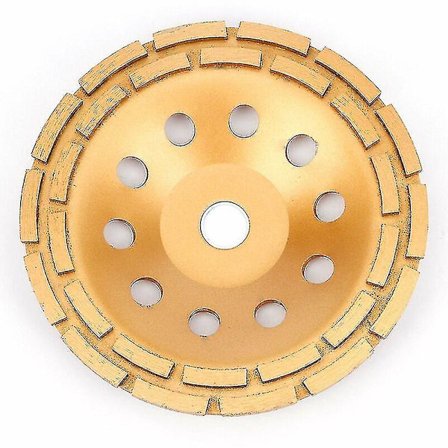 Timanttihiontakiekko 230 X 22.2 Mm - Turbo Timanttikuppihiontapyörä Betonille, Graniitille, Kivelle