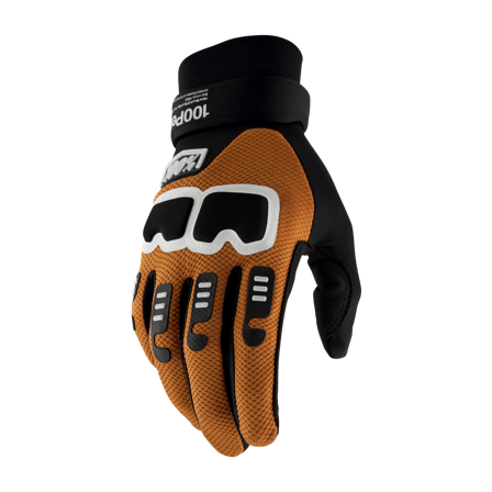 Mănuși Motocross 100% Langdale negru/bej S