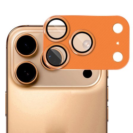 SKALO iPhone 17 Pro ENKAY HAT PRINCE Kamerabeskyttelse - Orange