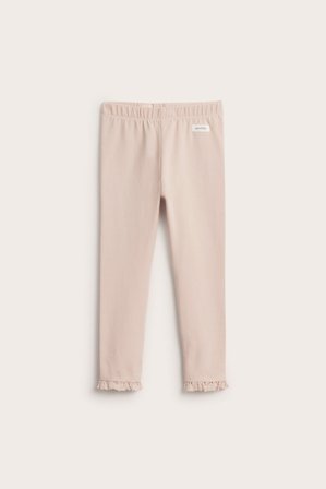Newbie | Leggings med spets | Ljusrosa