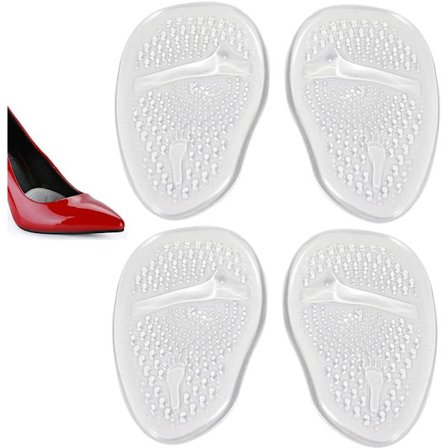 Halve såler, Plantar såler, Forfot silikon halv såle