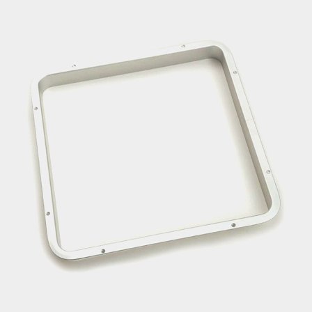 Innerram / trimkit till däckslucka, aluminium, 200 x 200 mm, passar Gebo Skylight Standard
