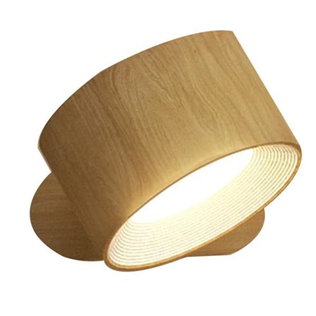 Innendørs vegglampe, USB oppladbar batterivegglampe, varmt/naturlig/hvitt lys, 3 lysstyrkenivåer