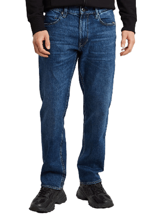 G-Star Mosa Straight Jeans Herr Blå 3130