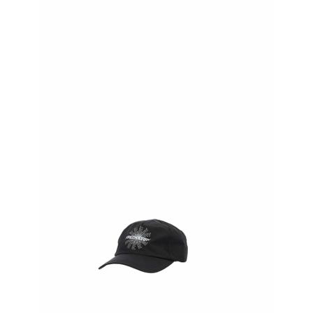 Fred Perry, Cappello Uomo CON Stampa Grafica Hw 3656 Nero Czarny, Mężczyzna, Rozmiar: ONE Size