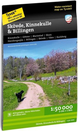 Calazo Skövde, Billingen & Kinnekulle 1:50 000