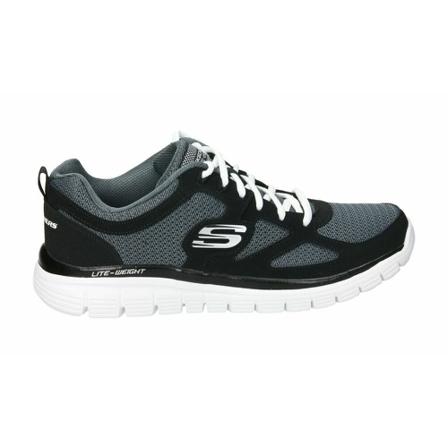 Skechers - Sneakers - Svart - Herr - Storlek: 44 Eu, Herr, Storlek: 44 EU