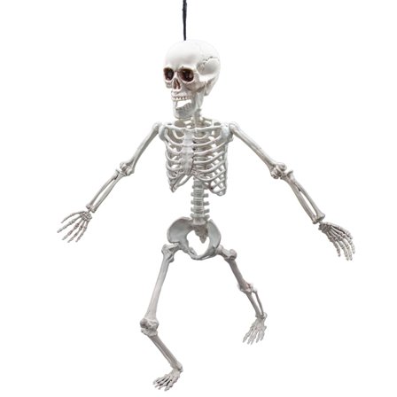 Hängande Böjbart Skelett Prop 60 cm