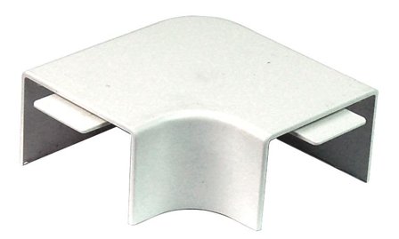 Obo Bettermann 6199290 L-vinkel for kabelkanal, med endestykke 60 x 90 mm, 2-pakning, Installasjonsmaterial