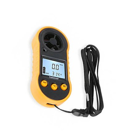 Vindmåler Anemometer Luft Sensor Tester Vindsurfing Fiske