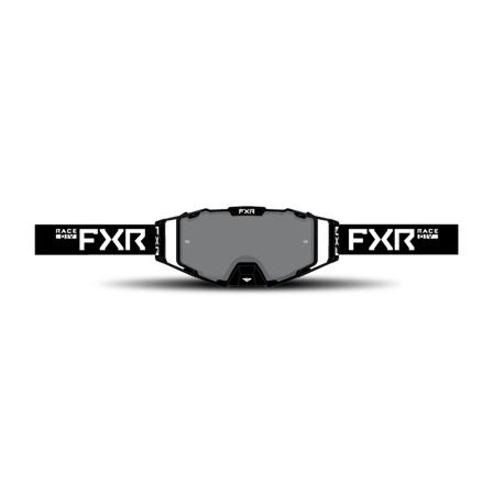Ochelari Motocross FXR Combat Lentilă HiDef/Inferno negru/alb
