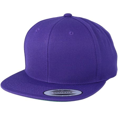 Yupoong - Paars snapback Cap - Purple Snapback @ Hatstore