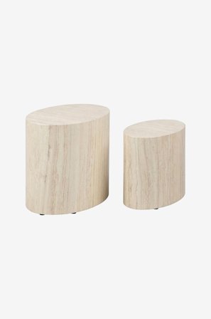 NORDFORM - Sofabord Molly, 2 stk - Natur - Sofabord - Fra Homeroom