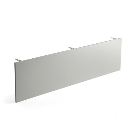 Modesty panel QBUS, 2000x500 mm, light grey