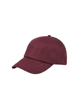 Å WOMAN Keps i linne ANNA Mössor & hattar Röd ONESIZE