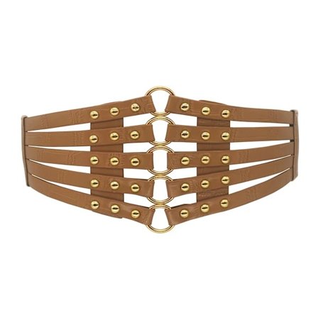 Kamelkorsettbelte for kvinner Mote Retro Goth Underbyste