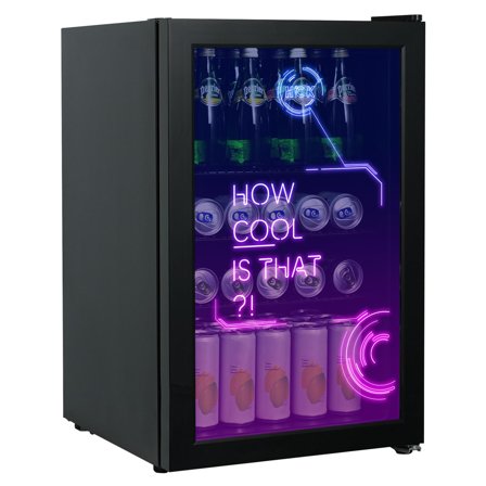HCK Cyberpunk gaming-kjøleskap 70L