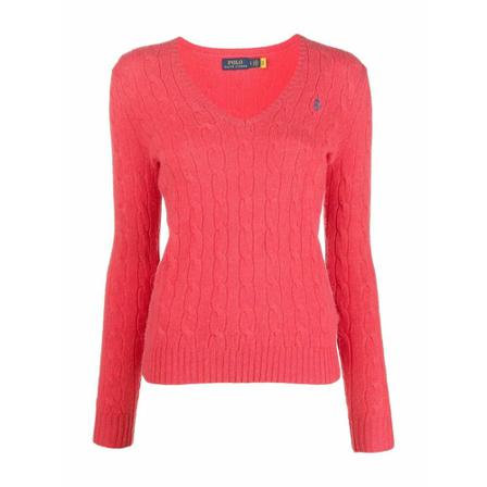 Polo Ralph Lauren, Kimberly Knitwear Rood, Dames, Maat:S