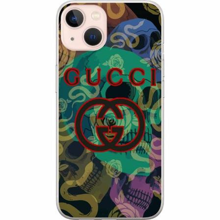 Apple Iphone 13 Genomskinligt Skal Skull