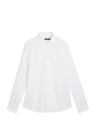 J.Lindeberg - Non-iron Twill Superslim Shirt - White - Homme - 40