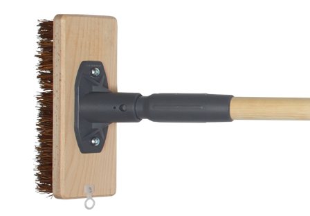 Anza 825219 Skurborste med skaft, för terrass, Målarredskap & tillbehör