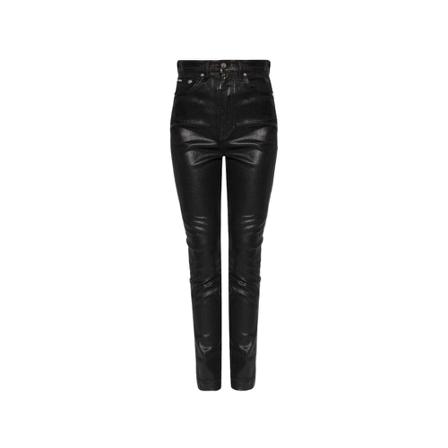 Dolce & Gabbana Grace waxed jeans Sort, Dame