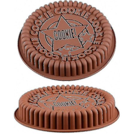 2 stk. Gigant Sandwich Oreo Stor Kageform 9 Tommer Rock Star Brød Bagning Silikonform (sæt af 2, tilfældig farve) - Jxlgv