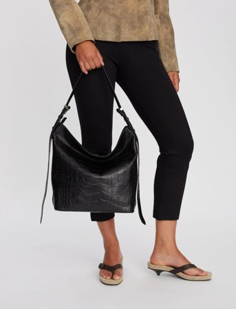 Adax Teramo Shoulder Bag Selma - Black - ONE SIZE