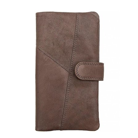 Crumble Stor Skinnpung - 6503-COLOR:Svart