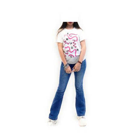 Emporio Armani - T-shirts - Vit - Dam - Storlek: M, Dam, Storlek: M