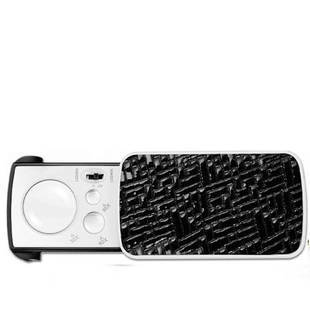 Fickförstoringsglas med LED-belysning, 30X 60X 90X Liten förstoringsglas