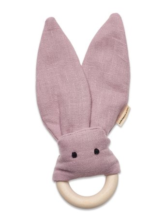 Kid's Concept | Bite Ring Linen Pink Neo | ONE SIZE