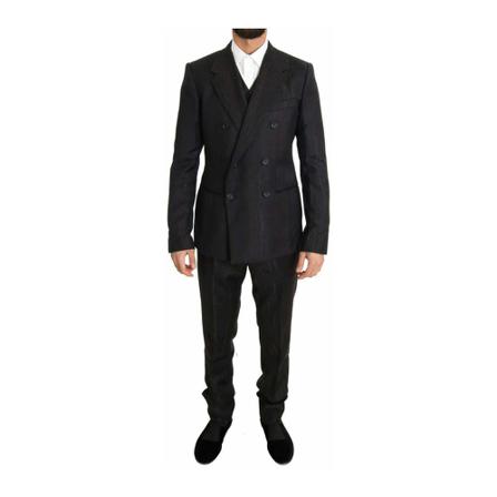 Dolce & Gabbana Double Breasted Suits Brun, Herre Jakkesæt, Størrelse: M