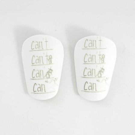 1 par fotbollsskydd för barn XS WHITE WHITE XSWhite