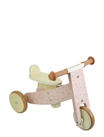 Little Dutch | Little Dutch - Løbecykel Træ Little Pink Flower | ONE SIZE