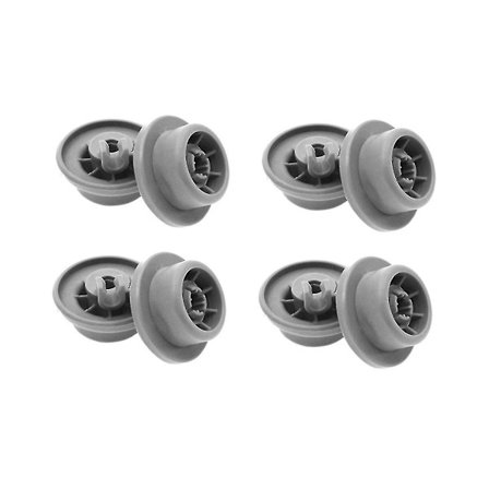 2023-8 stk. Opvaskemaskinekurv Hjul Til Ap2802428 165314 Opvaskemaskine Rullehjul Tilbehør Nedre Kurv-FG