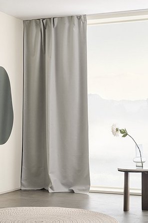 Jotex - Verduisteringsgordijn 1-pack Grijs Grijs - NIKA - Koop Multifunctionele gordijnen bij Jotex