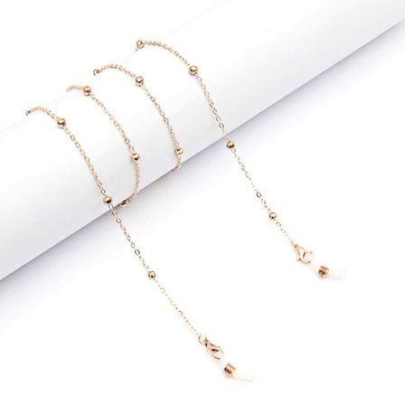 Clip helmiketjulasit kaulaketju ROSE GOLD