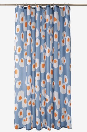 Jotex - Dusjforheng Blå farge - OVO - Kjøp Dusjforheng hos Jotex