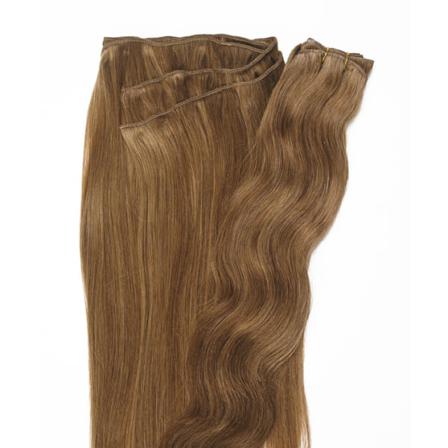 Hårträns 100% Remy Hår Vågig 45cm #8/12