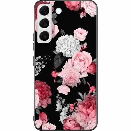 Samsung Galaxy S22 5g Svart Skal Floral Bloom