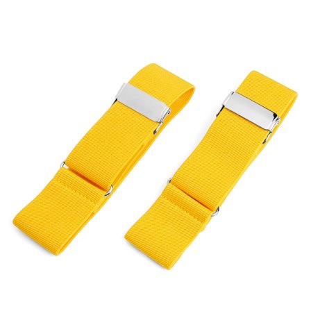 Wide Golden Yellow Sleeve Garters for Men - Sleeve Garters