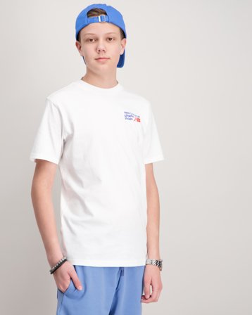 New Balance NB Athletic Shoes Back Graphic Tee Weiß T-Shirts Jungen - Kids Brand Store