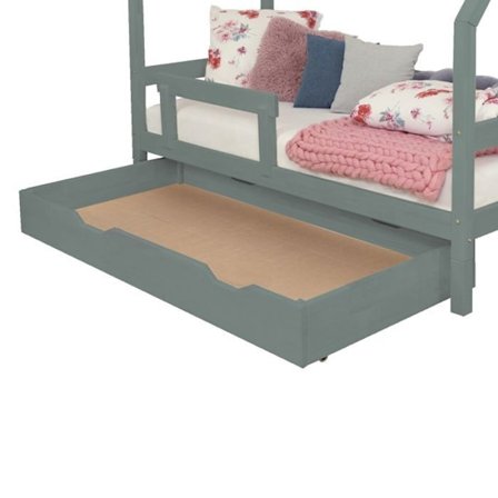 Sänglåda 80 x 180 BUDDY - salviagrön