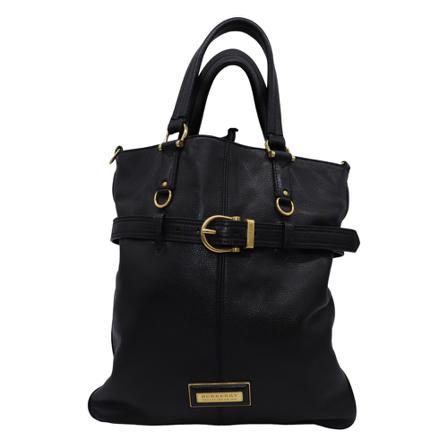 Burberry Vintage, Tote Bags Zwart, Dames, Maat:ONE Size