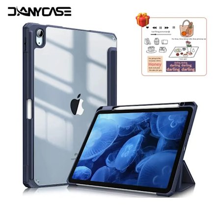 Fodral för iPad 13 tum M2 M4 2024 för iPad Air 11 Air 5/4 10.9 Pro 11 Mini 7 6 8.3 tum 10.2 7/8/9:e iPad 10:e 10.9 9.7 5/6:e Skydd