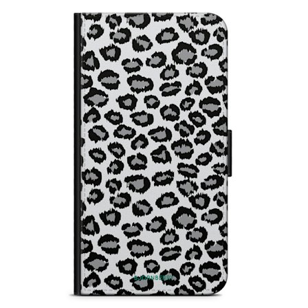 Bjornberry Fodral iPhone 5/5s/SE (2016) - Grå Leopard